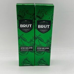 2 BRUT‎ Tattoo Care Lotion, Enhances + Restores, 24 HR Moisturization
